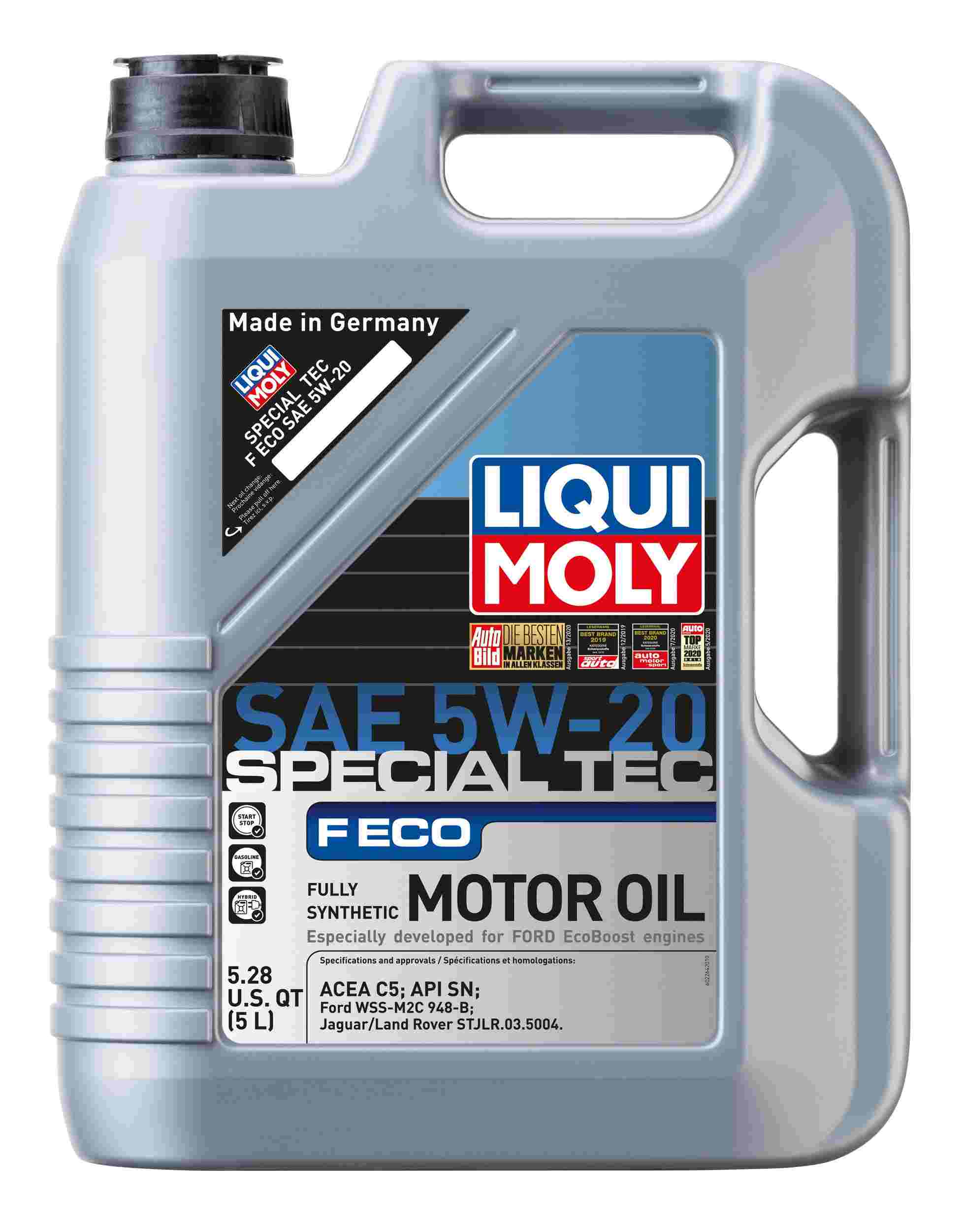 LIQUI MOLY 5L Special Tec F ECO Motor Oil 5W20 2264
