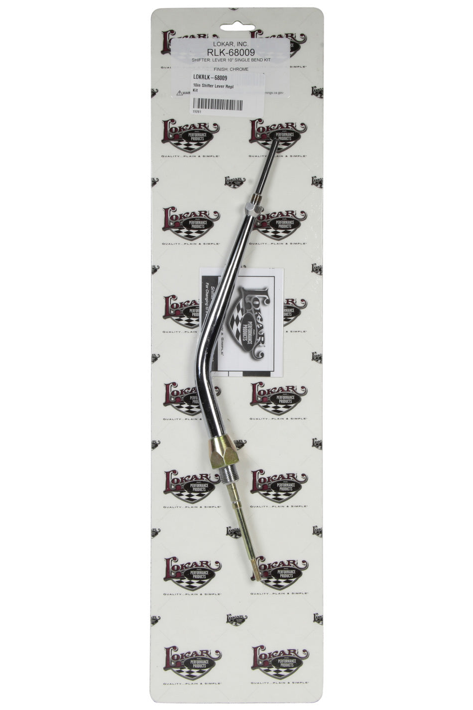 Lokar 10in Shifter Lever Repl Kit Shifters and Components Shifter Sticks main image