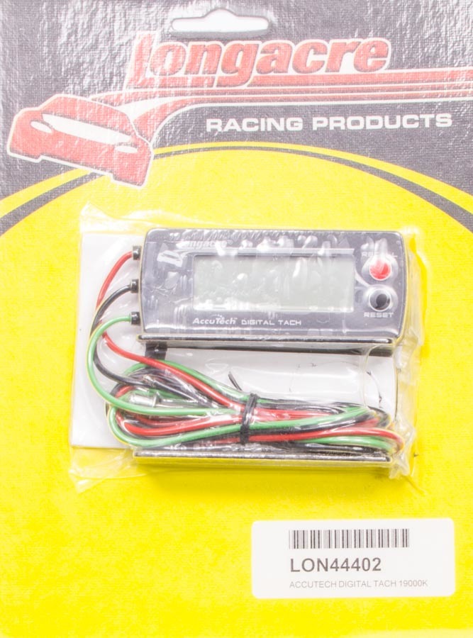 Longacre AccuTech Digital Tach  Individual Gauges Digital Gauges main image