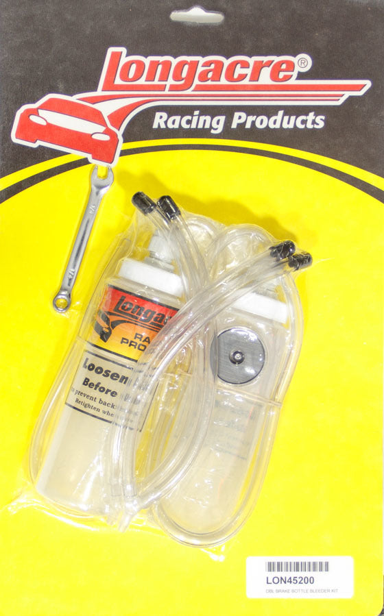 Longacre Brake Bottle Bleeder Kit Brake Bleeders and Accessories Brake Bleeder Bottles main image