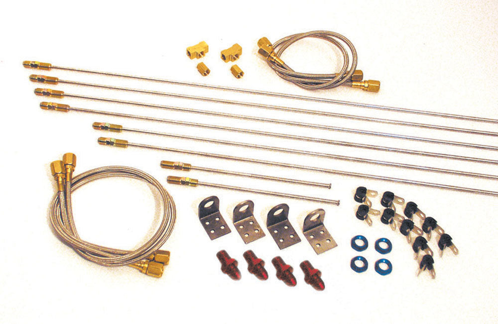 Longacre #4 Brake Line Kit  Hose, Line and Tubing Brake Hard Line main image