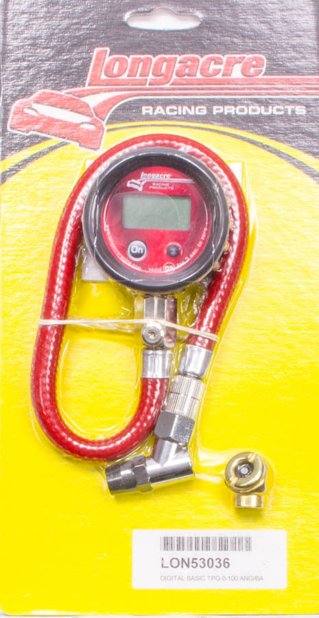 Longacre Tire Gauge Digital 0-100 PSI Basic Wheel and Tire Tools Tire Pressure Gauges main image