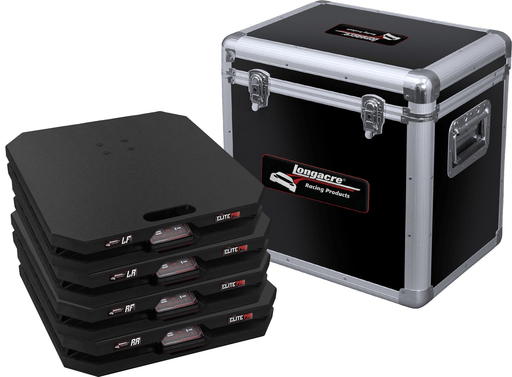 Longacre Scale Set Elite Wireless 15in Pads 1500lbs No Tab Suspension Tuning Vehicle Scales main image