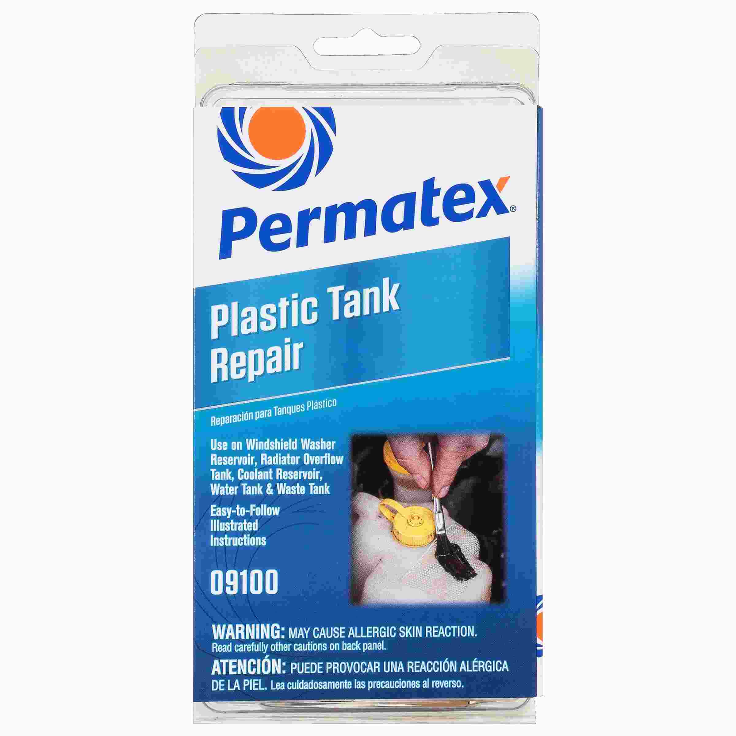 Permatex Plastic Tank Repair Kit, clamshell kit