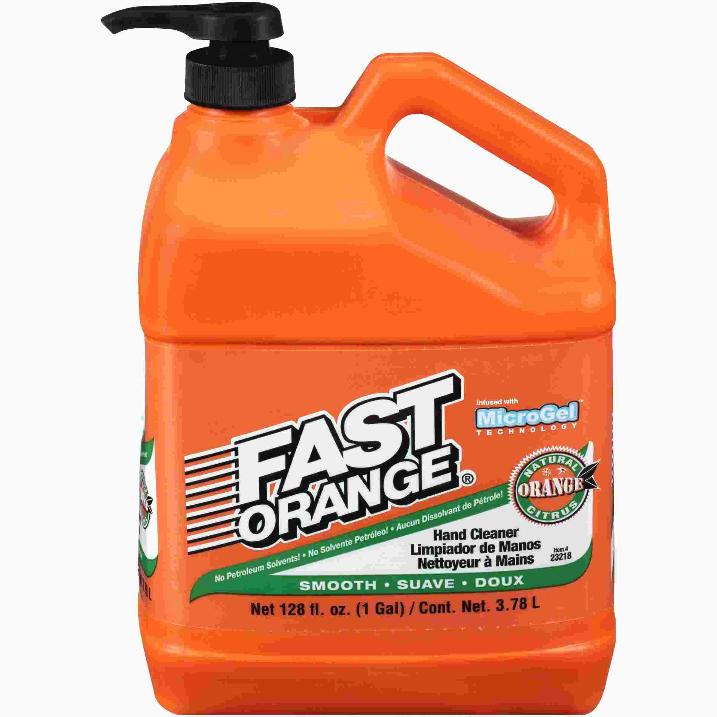 Permatex FAST ORANGE Hand Cleaner (Smooth Lotion), 1 gal low profile