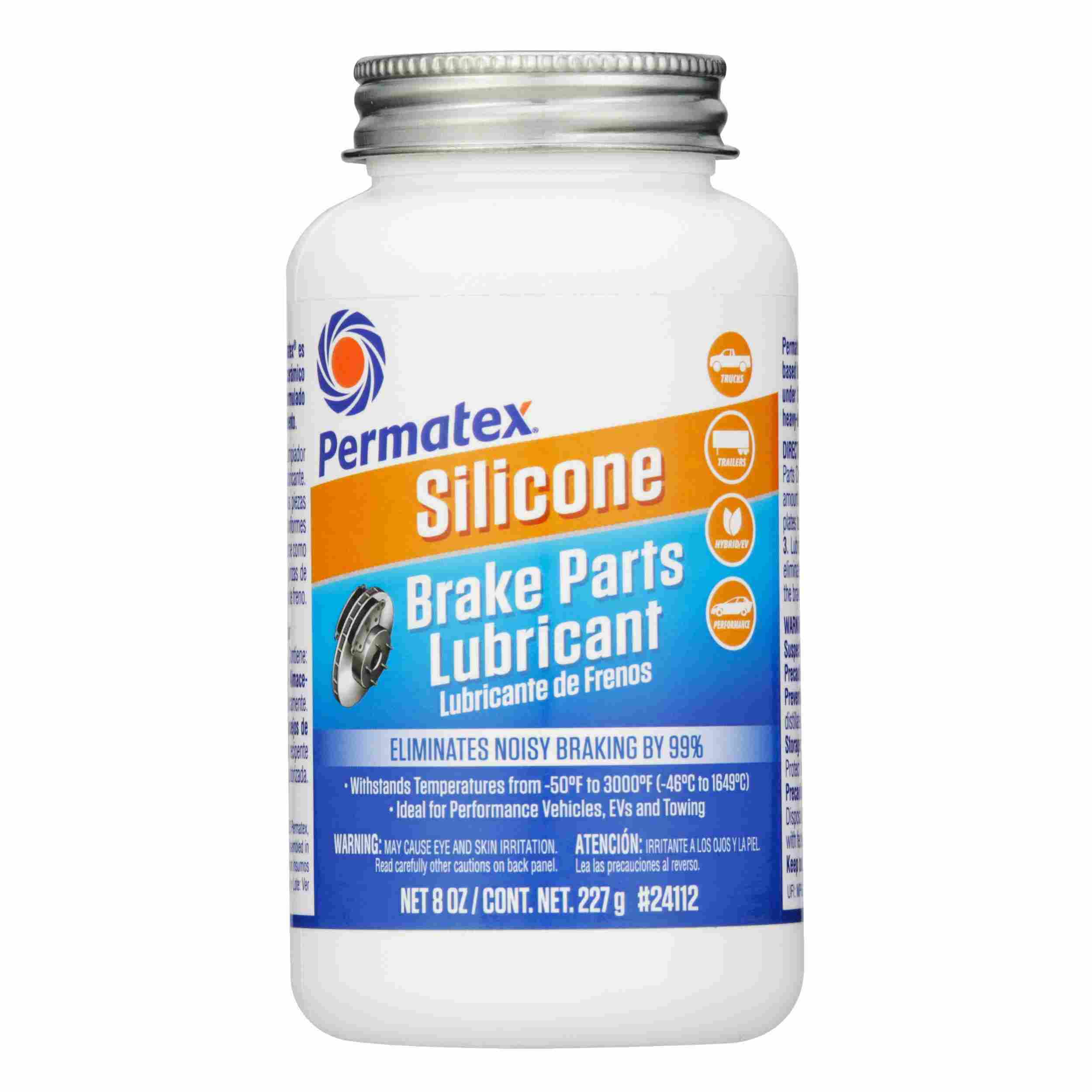 Permatex Silicone Brake Lube 8 Ounce 24112