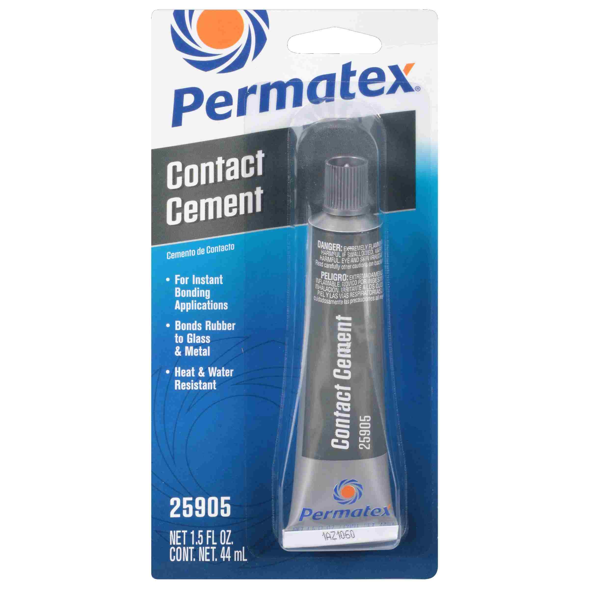 Permatex Contact Cement, 1.5 fl oz tube, carded, Each