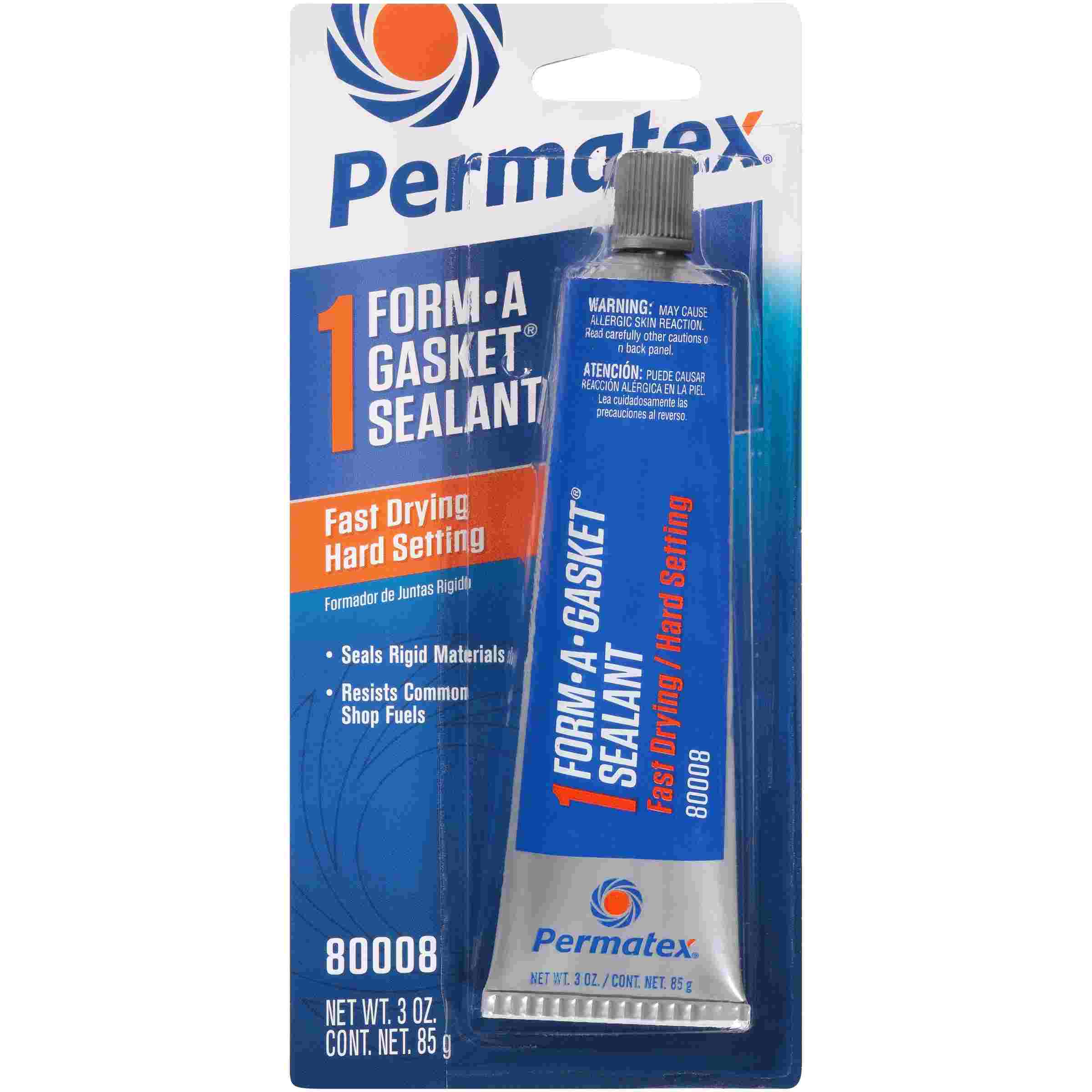 Permatex FORM-A-GASKET #1 Sealant, 3 oz tube, carded, Each