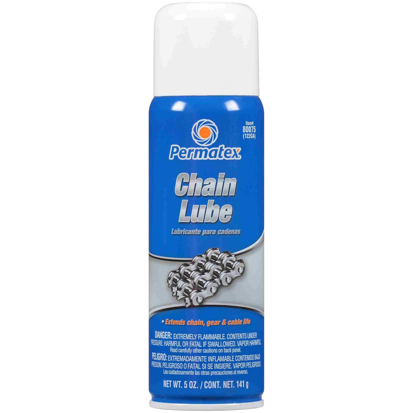 Permatex Chain Lube, 6 oz aerosol can, 5 oz net wt, Each