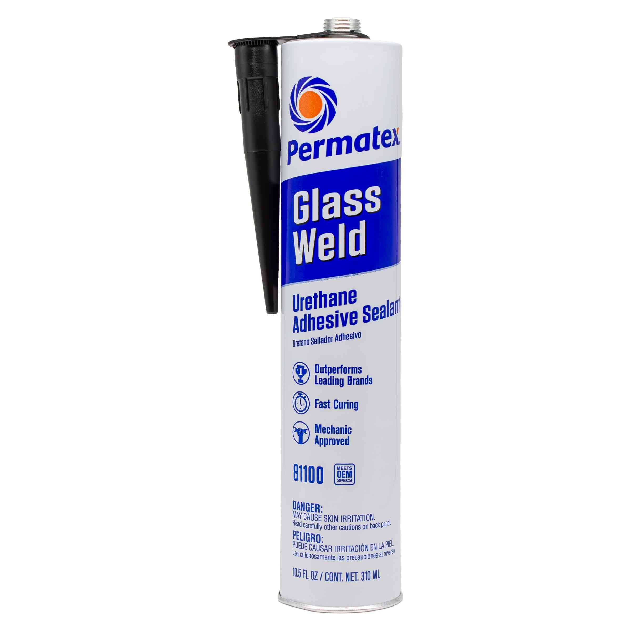Permatex Glass Weld Urethane 10.5 Ounce 81100