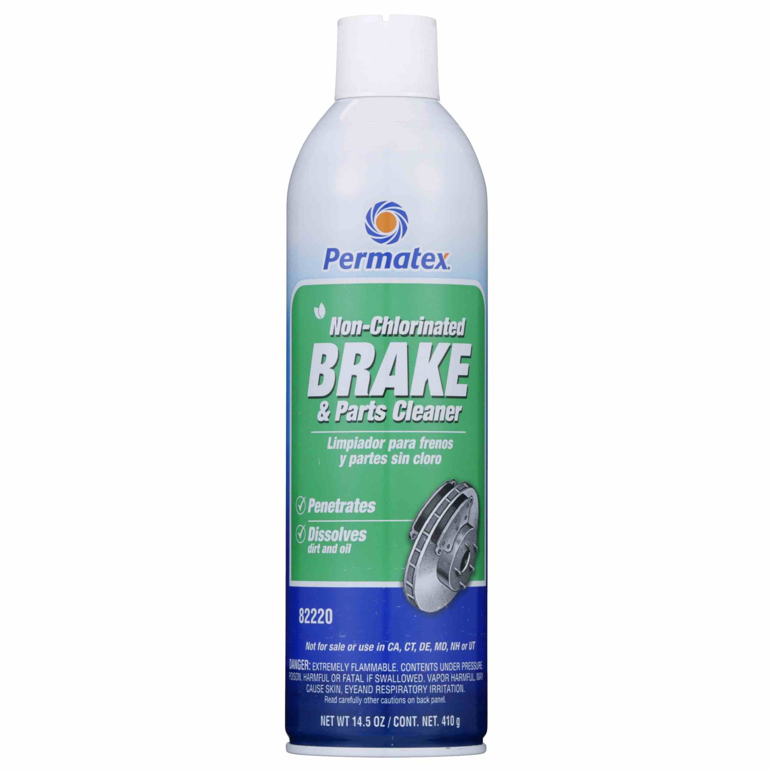 Permatex Non-Chlorinated Brake & Parts Cleaner, 20 Oz Aerosol Can