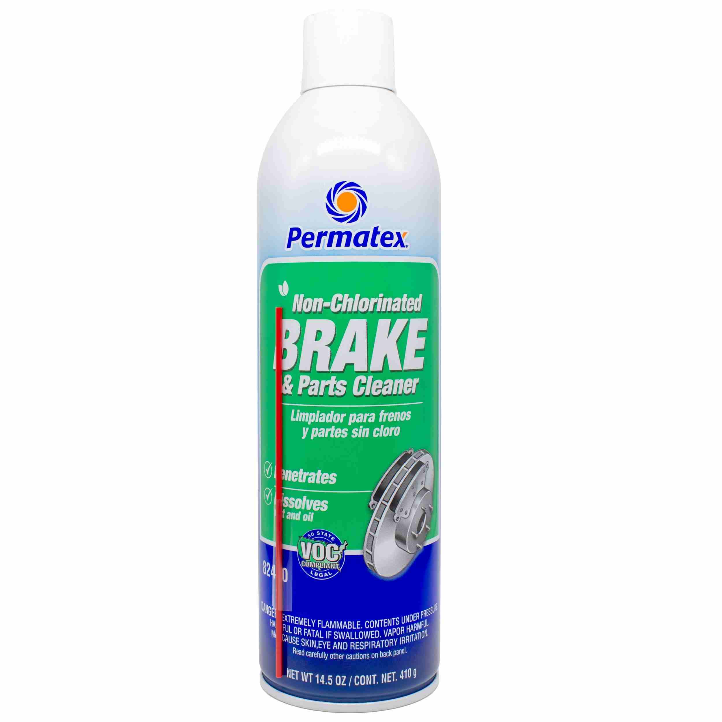 Permatex Non-Chlorinated Brake and Parts Cleaner, 14.5oz AE VOC