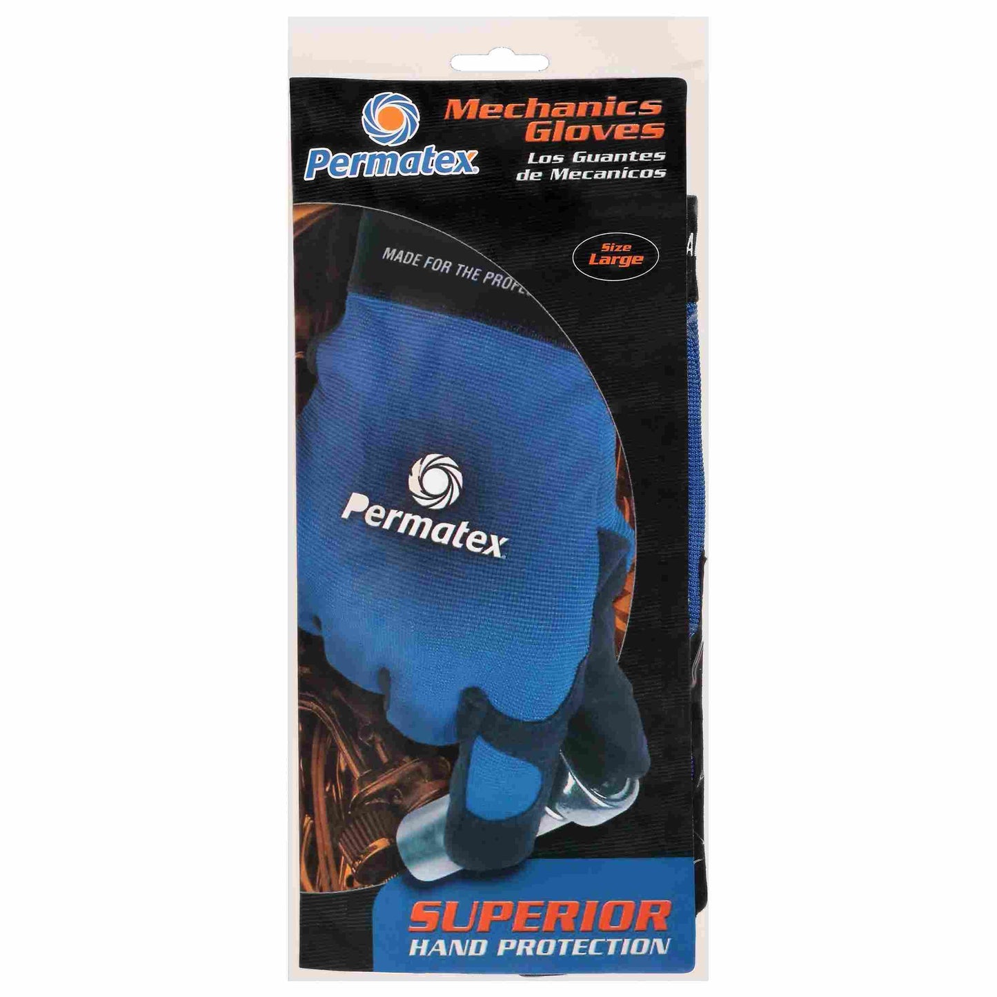 Permatex Mechanics Gloves, Large, 1 pair