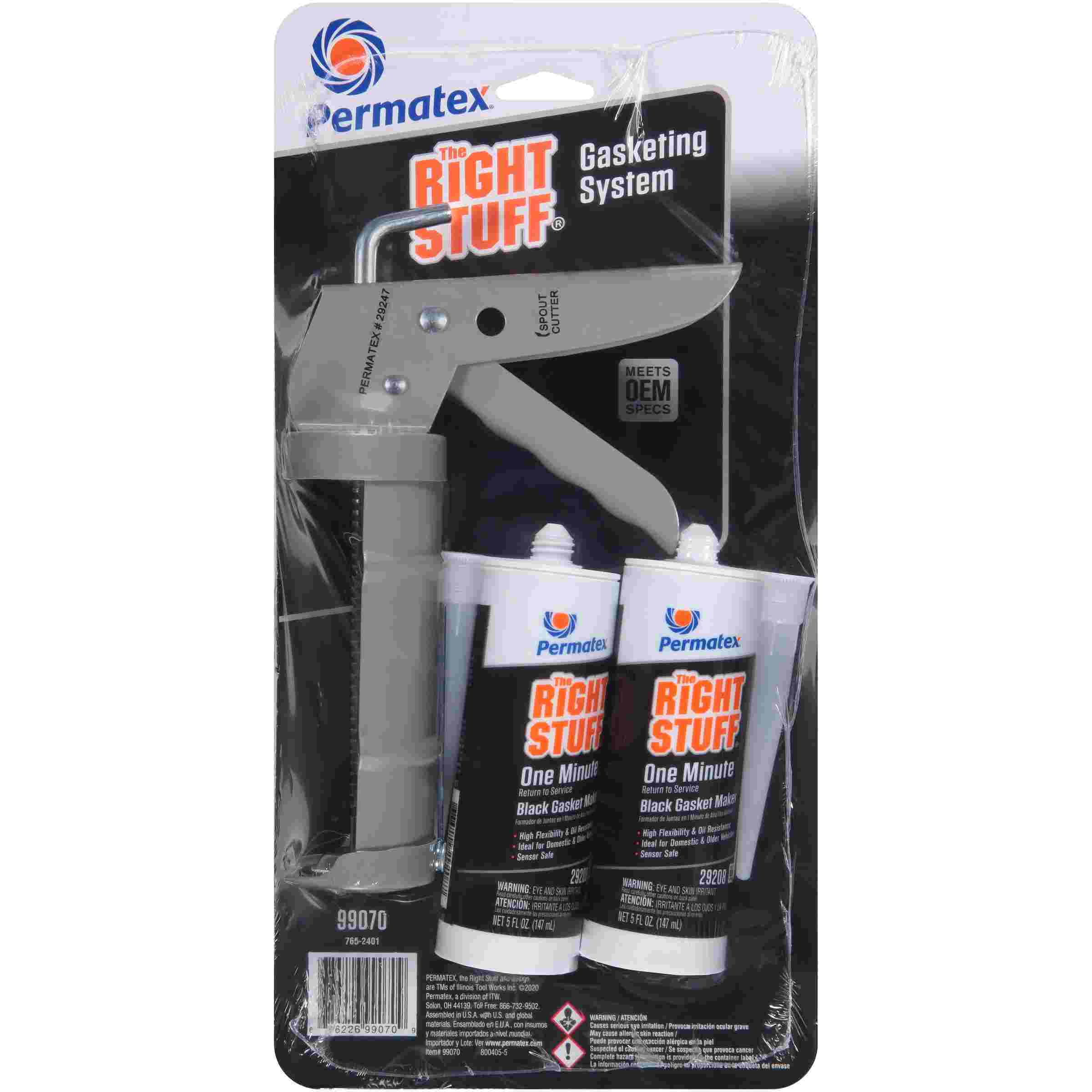 Permatex The Right Stuff Gasket Maker 5oz Cart. (2pk) PEX99070