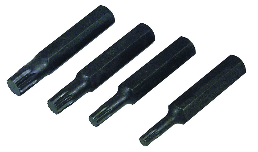 Lisle 12 Point Bit Set 4Pcs.