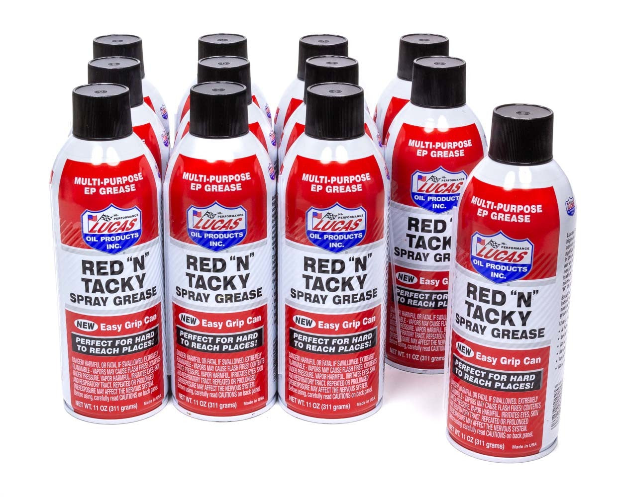 Lucas Red-N-Tacky Spray Grease Temp Disc 5/21 Grease Grease main image