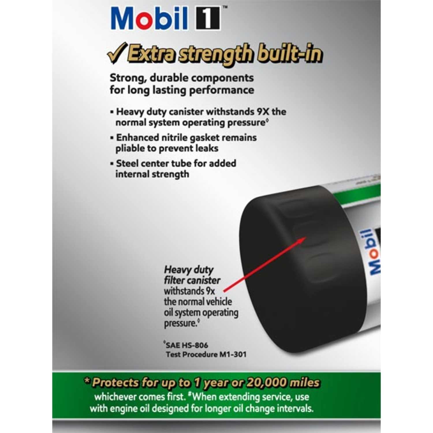Mobil 1 Extended Perform ance Oil Filter M1-110A MOBM1-110A