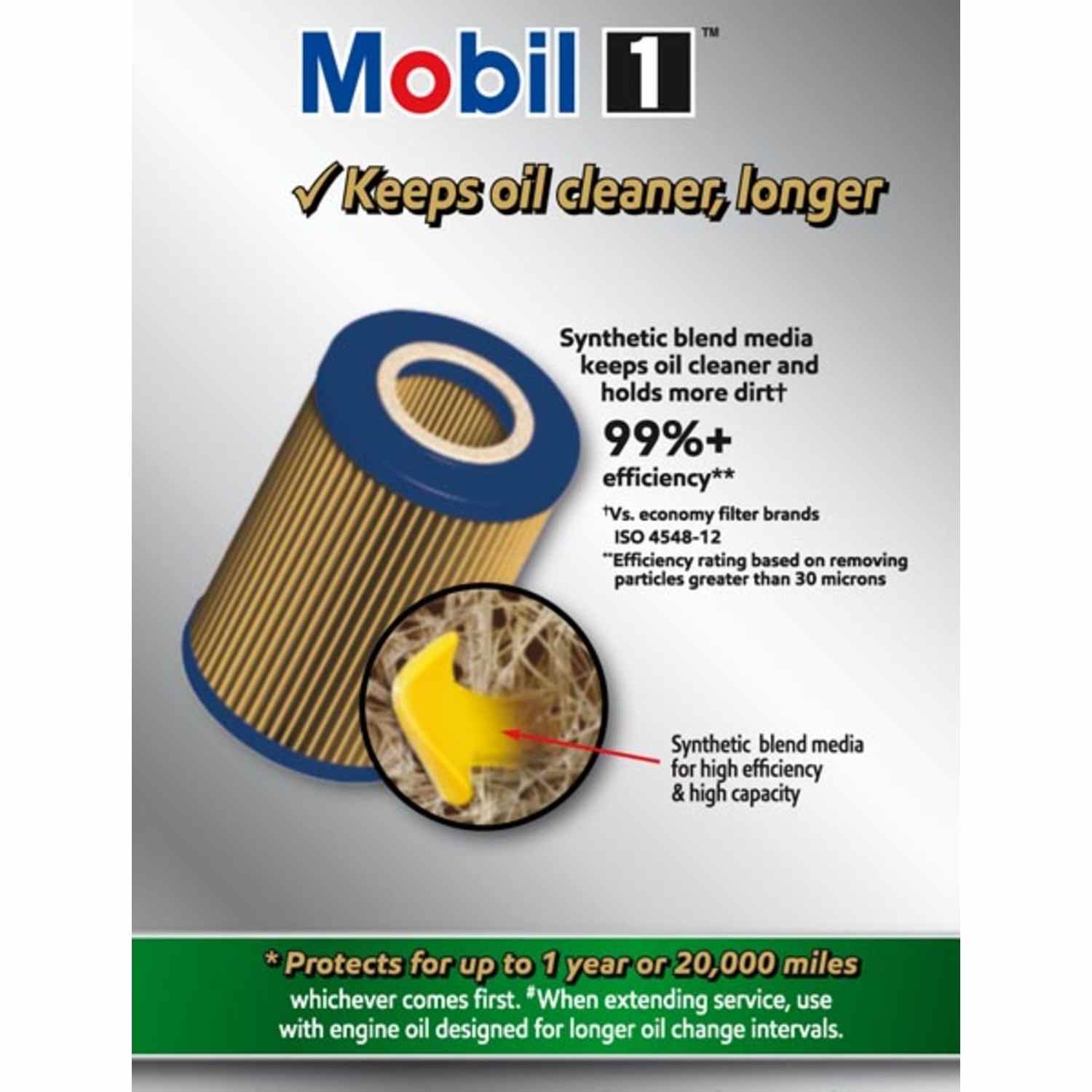 Mobil 1 Extended Perform ance Oil Filter M1C-151A MOBM1C-151A