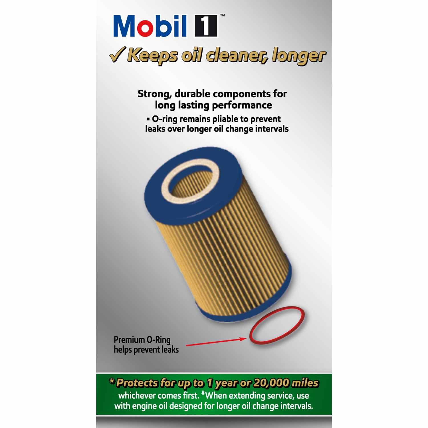 Mobil 1 Extended Perform ance Oil Filter M1C-254A MOBM1C-254A