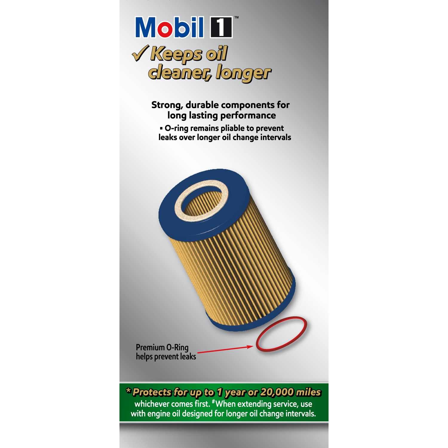 Mobil 1 Extended Perform ance Oil Filter M1C-651A MOBM1C-651A