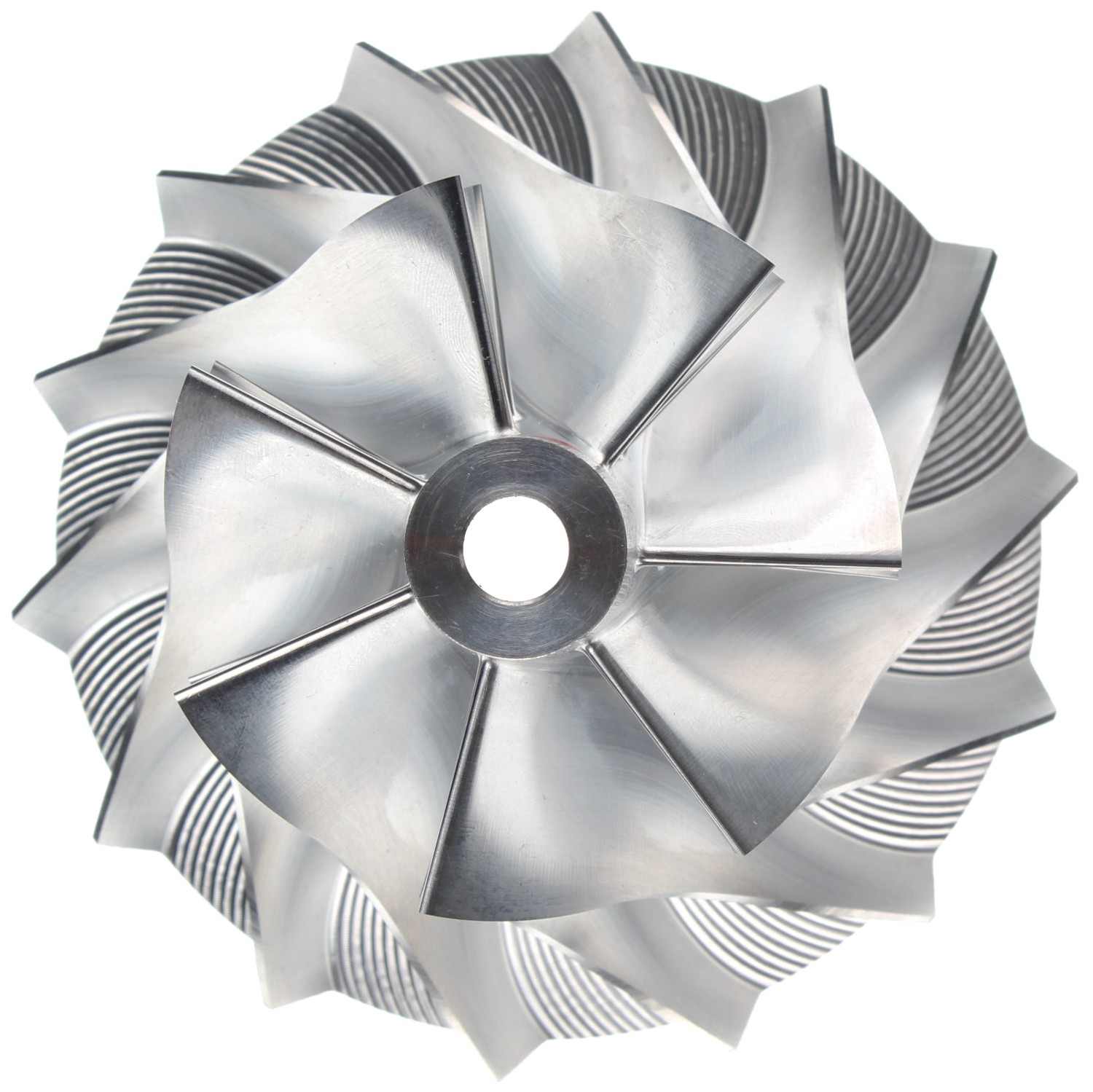 MAHLE Turbocharger Compressor Wheel top view frsport 014TX21102000