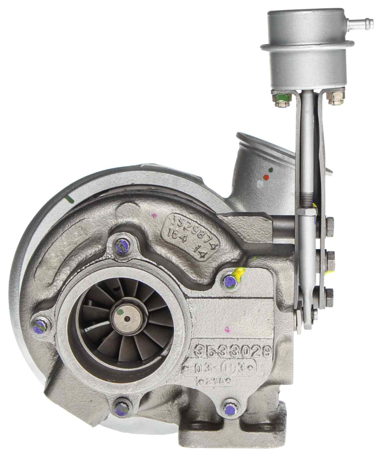 MAHLE Turbocharger top view frsport 286TC21030100