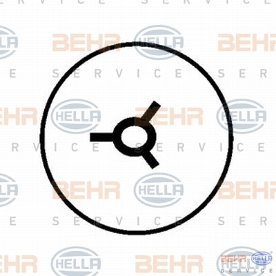 MAHLE Behr A/C Compressor 351134671