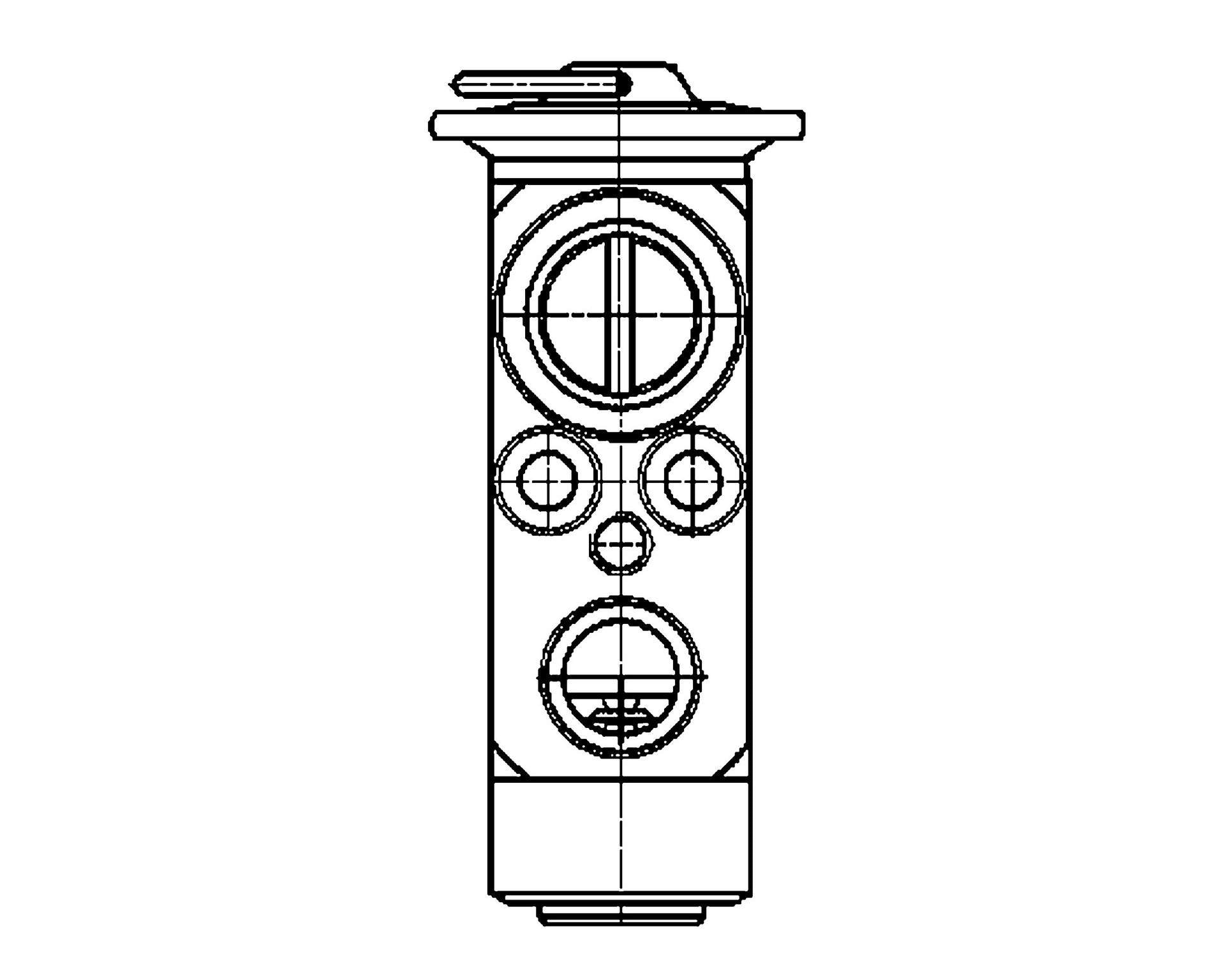MAHLE Behr A/C Expansion Valve 351239401