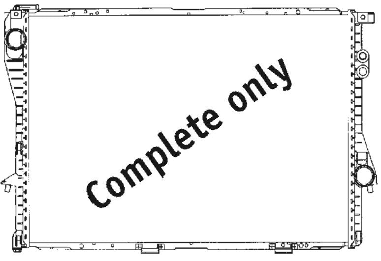 MAHLE Behr Radiator 376712231