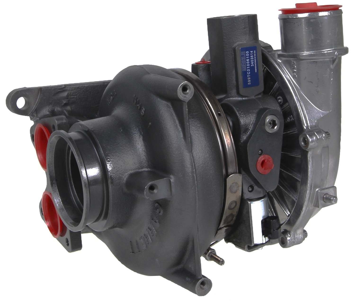 MAHLE Turbocharger top view frsport 599TC21006100