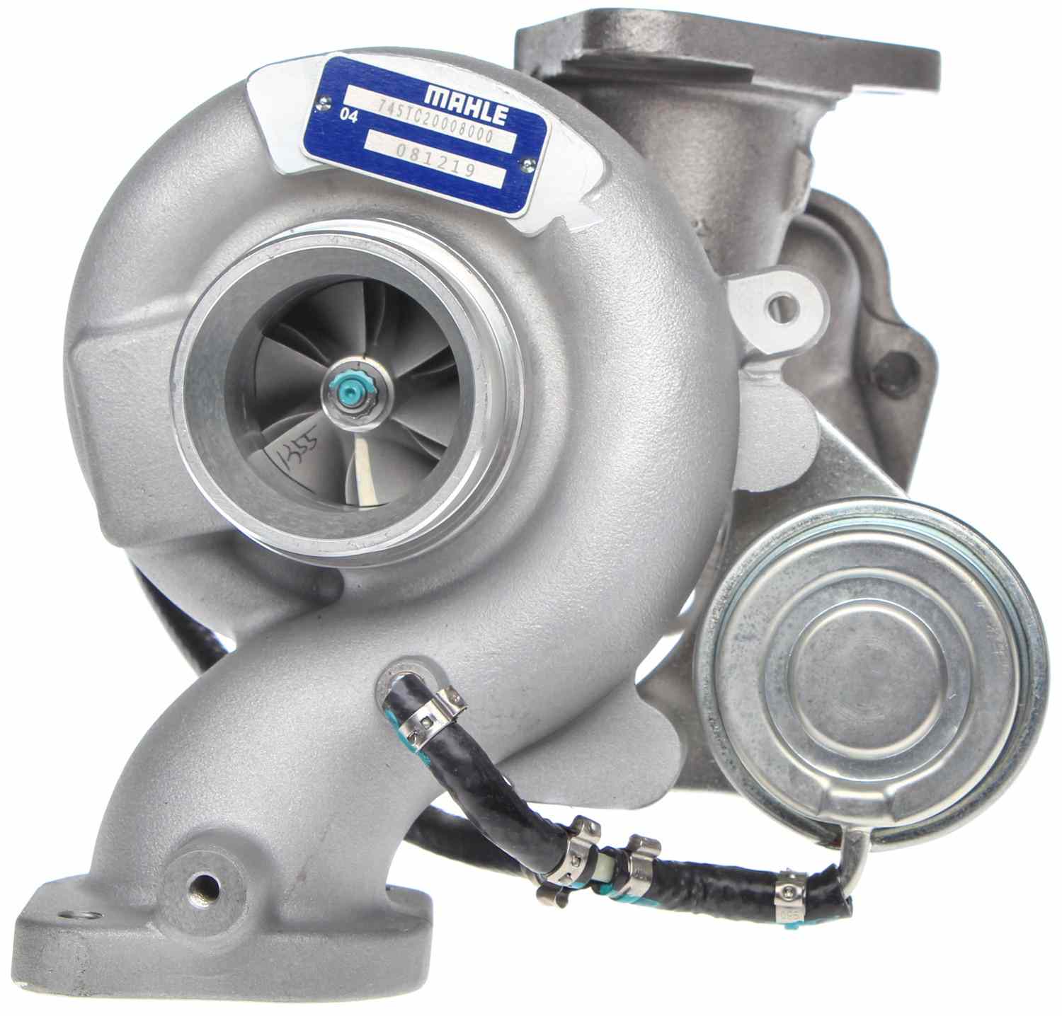 MAHLE Turbocharger top view frsport 745TC20008000