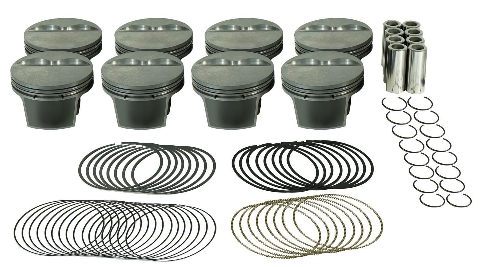 Mahle SBC FT PowerPak Piston Set 4.030 Bore -5.0cc Pistons and Piston Rings Pistons main image