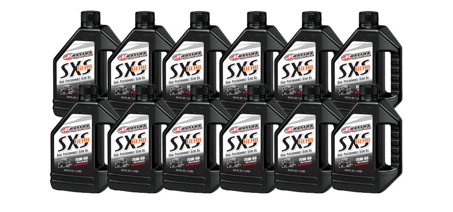 MAXIMA RACING OILS SXS Synthetic Gear Oil 75w90 Case 12 x 1 Liter Oils, Fluids and Sealer Oils, Fluids and Additives main image