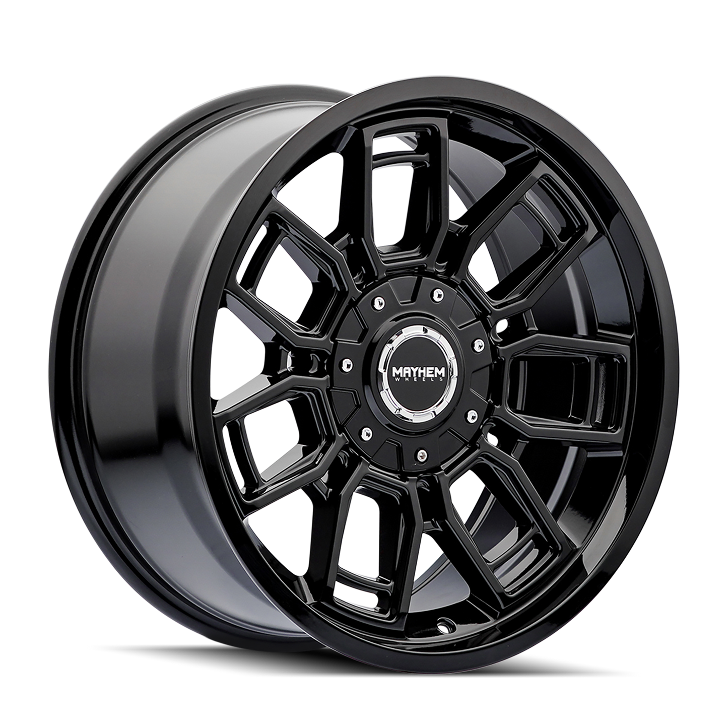 Mayhem 8118 Ordinance 20x9 / 5x127/139.7 BP / 87.1mm Hub Gloss Black Wheel 8118-2952B