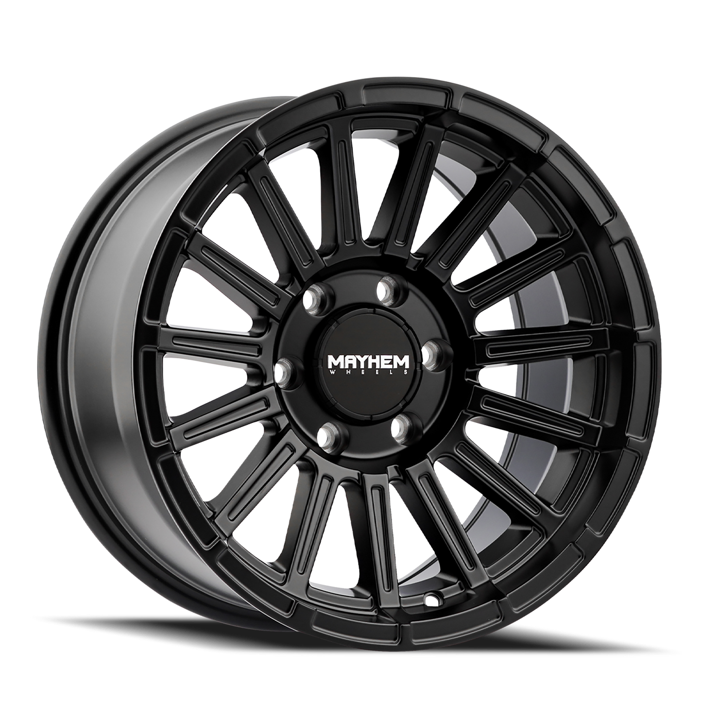 Mayhem 8309 Granite 17x9 / 6x139.7 BP / 0mm Offset / 106.1mm Hub Satin Black 8309-7983B