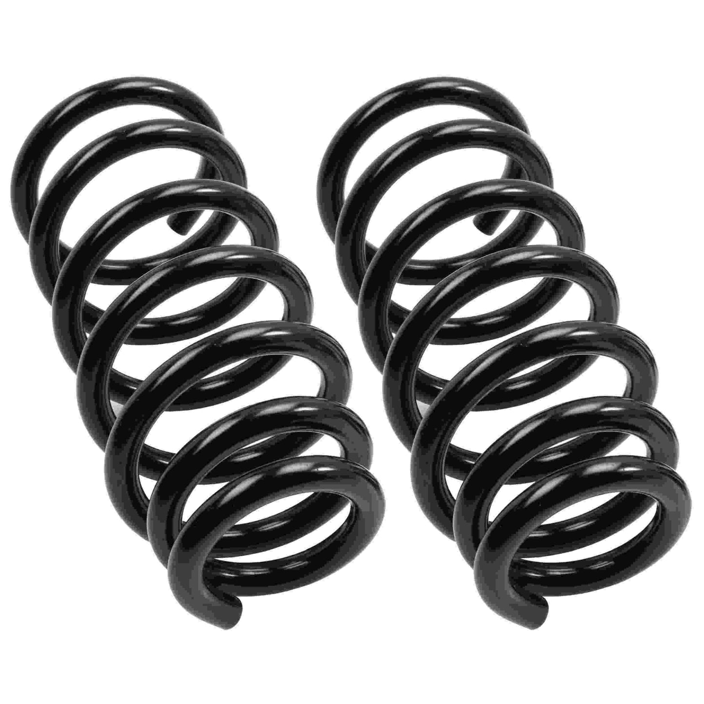 MOOG Chassis Products Coil Spring Set top view frsport 81713