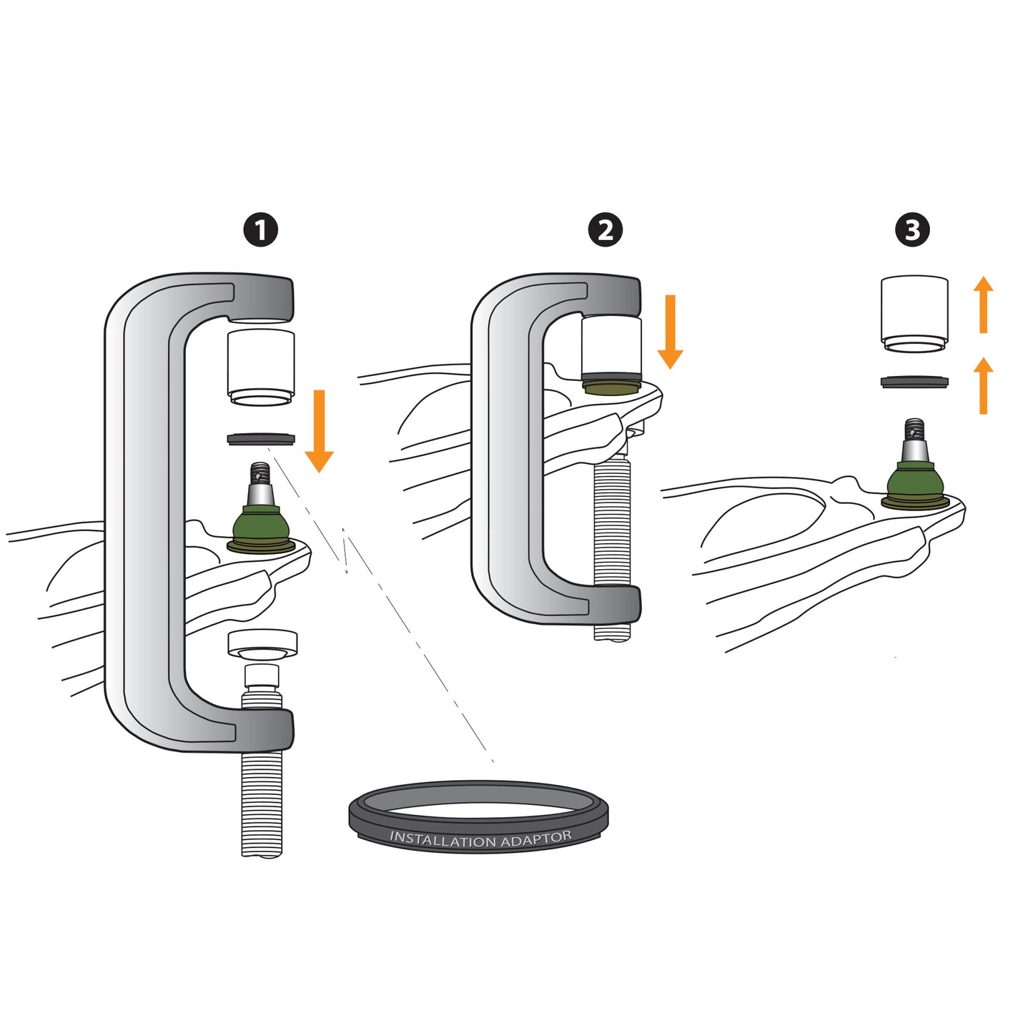 Mevotech TTX Suspension Ball Joint TXK80228