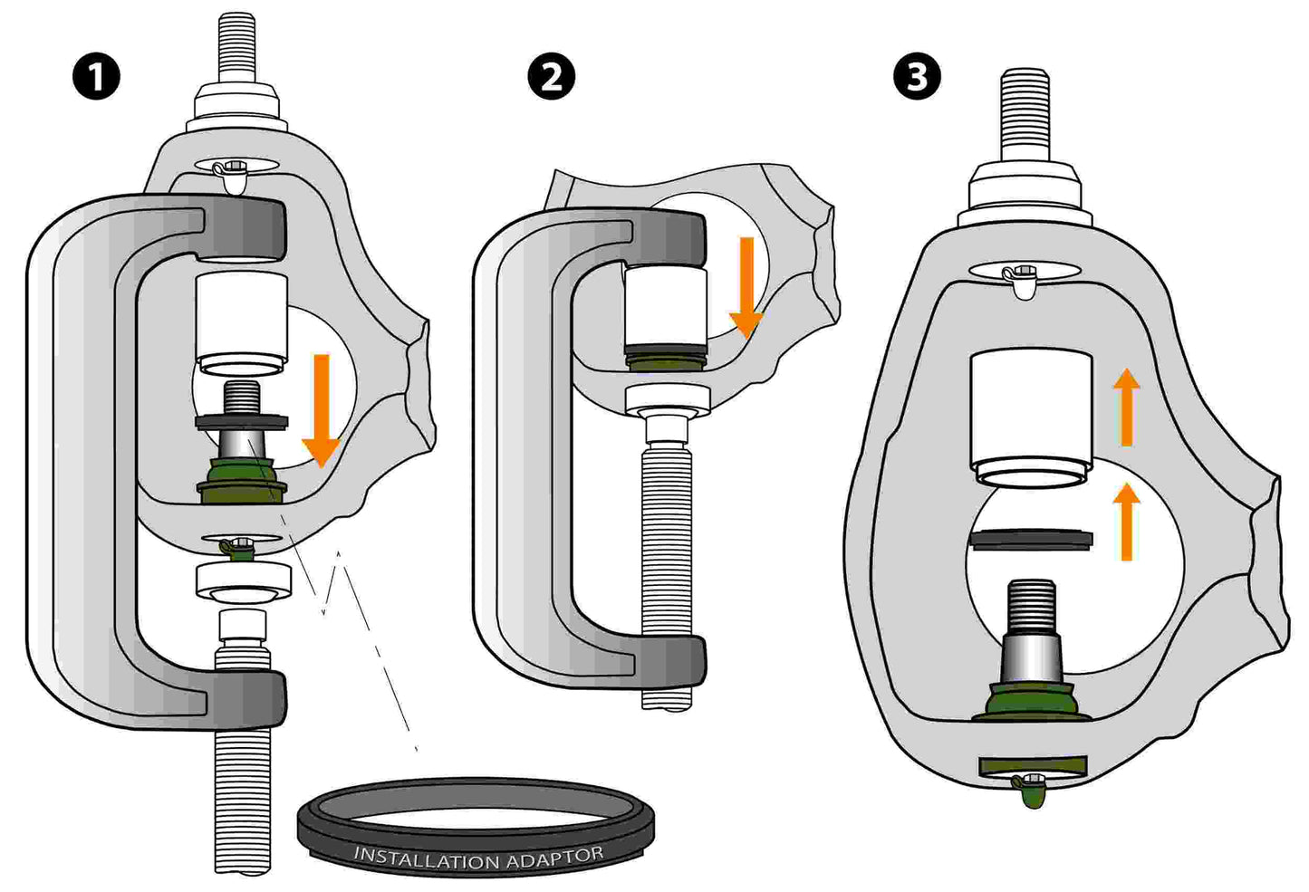 Mevotech TTX Suspension Ball Joint TXK8607T