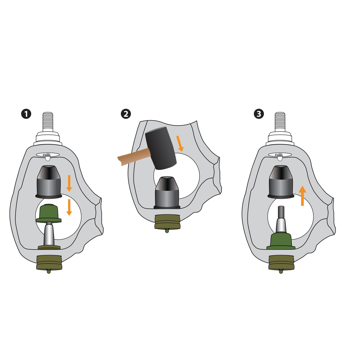 Mevotech TTX Suspension Ball Joint TXMS40546