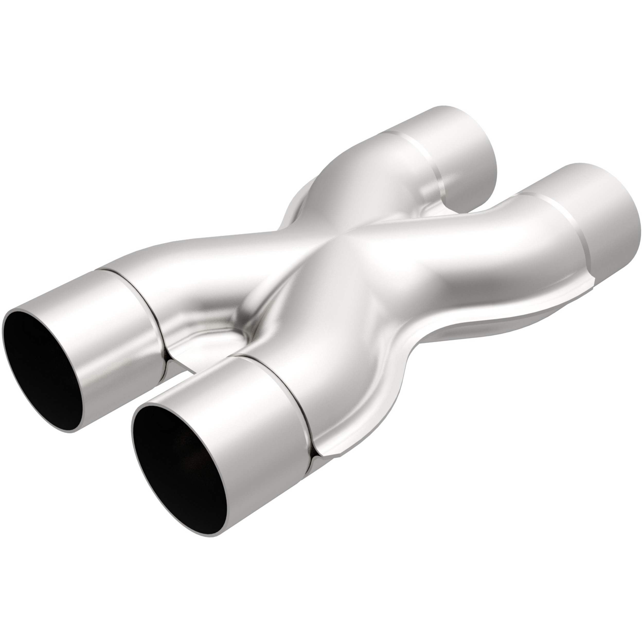 MagnaFlow Exhaust Products Stainless Tru-X Crossover 2.5in Dual MAG10791