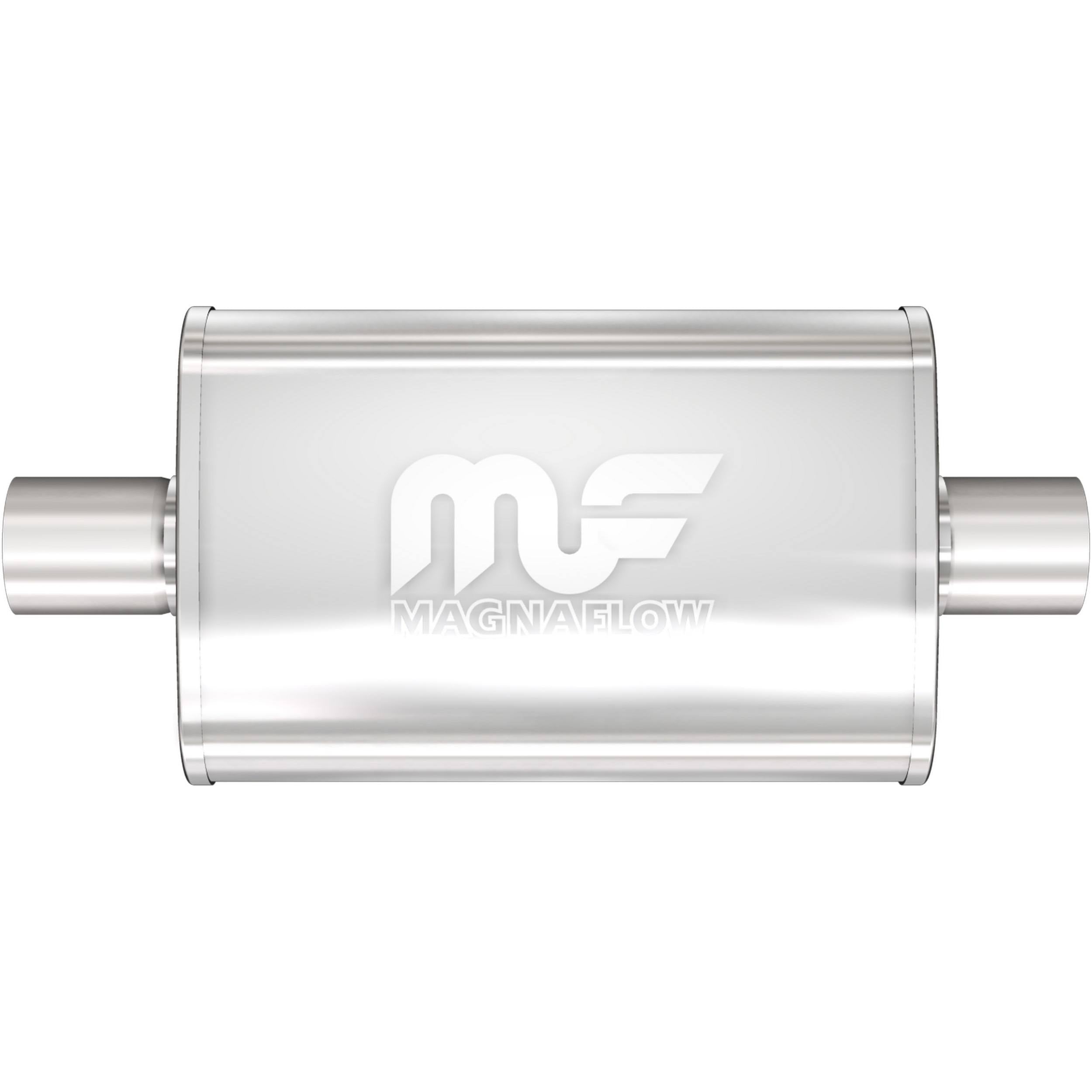 MagnaFlow Exhaust Products Stainless Muffler 2.5in Center In/Out MAG11216