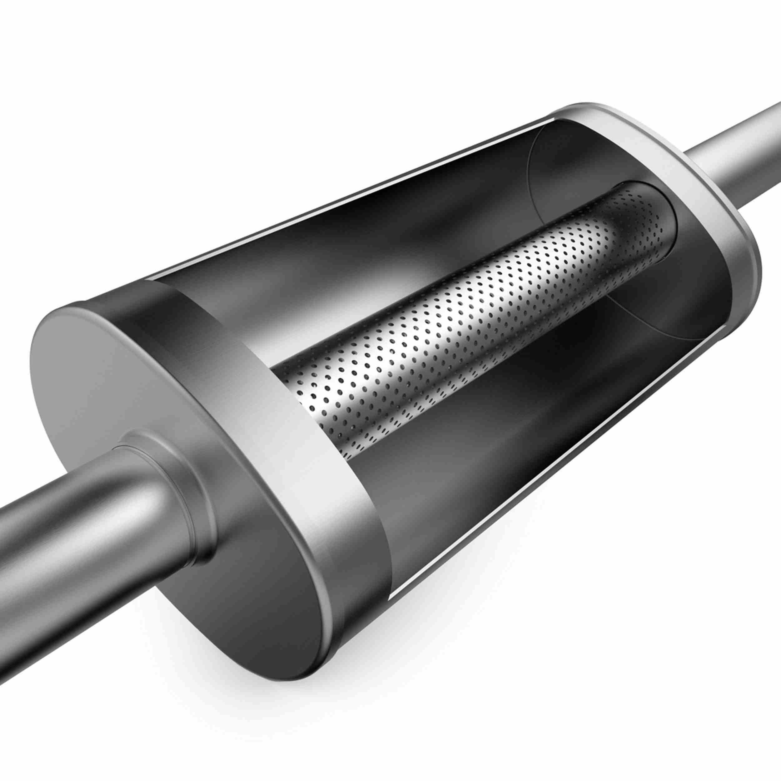 MagnaFlow Exhaust Products Muffler Stainless 3in Center In/Out MAG11249