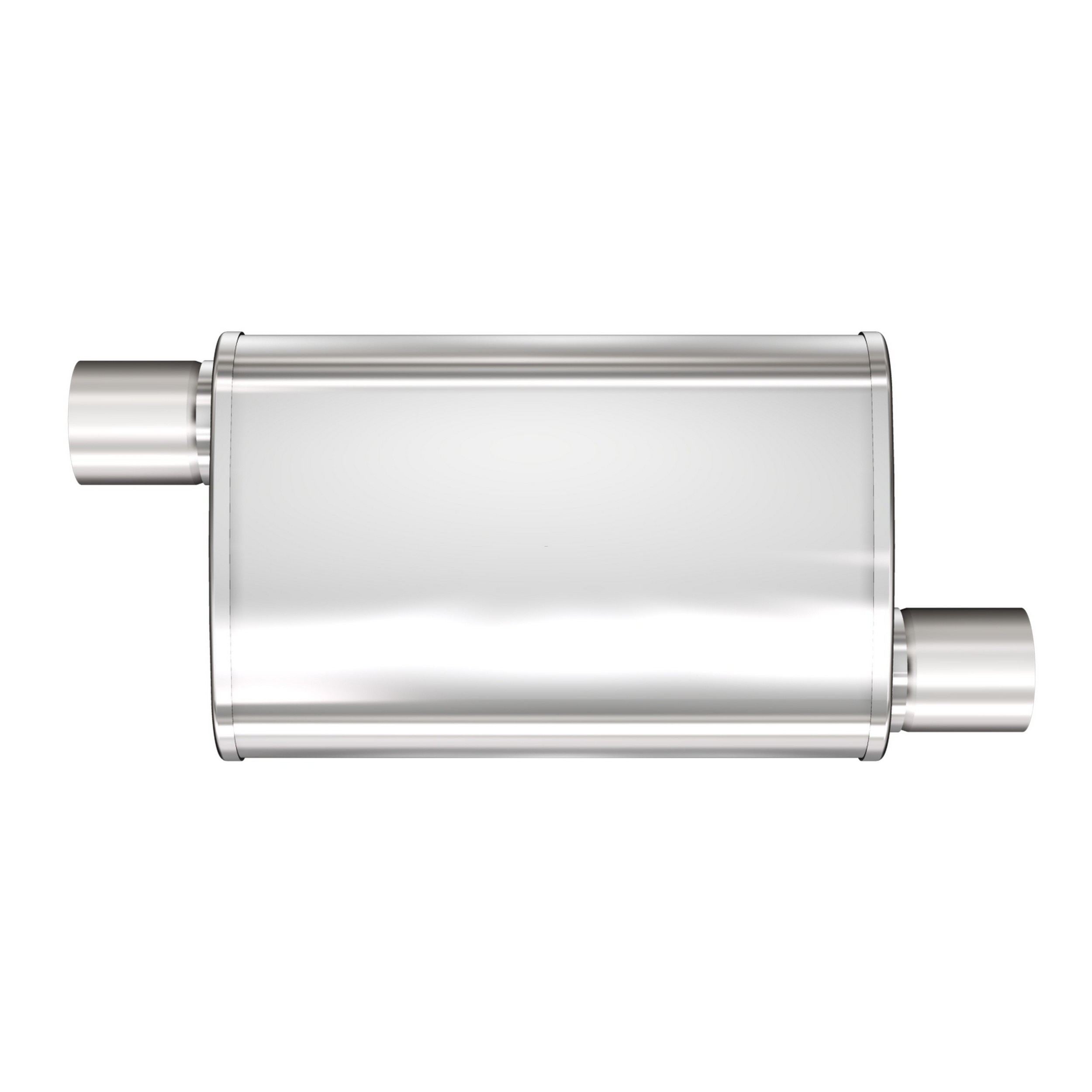 MagnaFlow Exhaust Products Stainless Muffler 3in Offset In / Out MAG13239