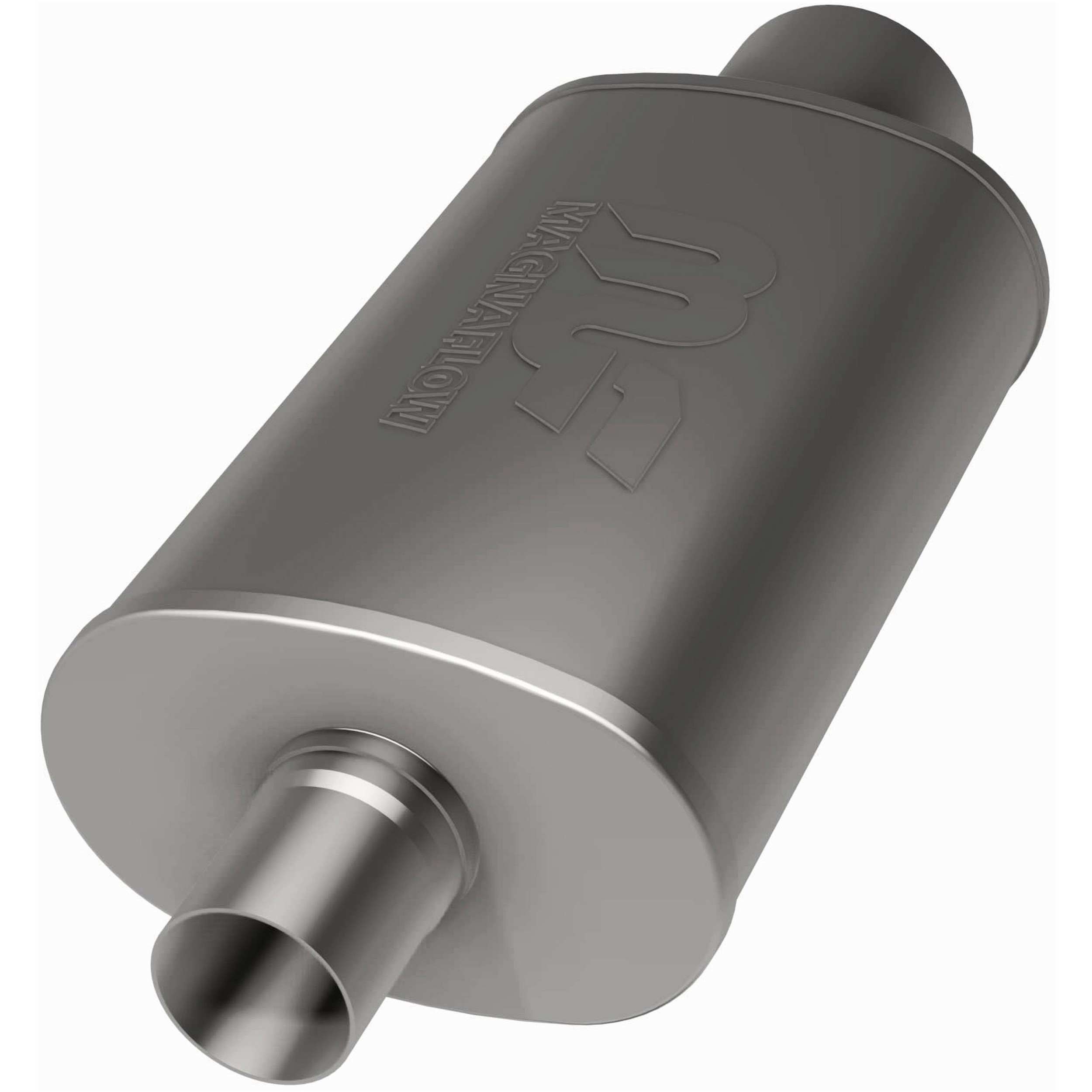 MagnaFlow Exhaust Products Stainless Muffler 2.25in In / 4in Tips Out MAG14832