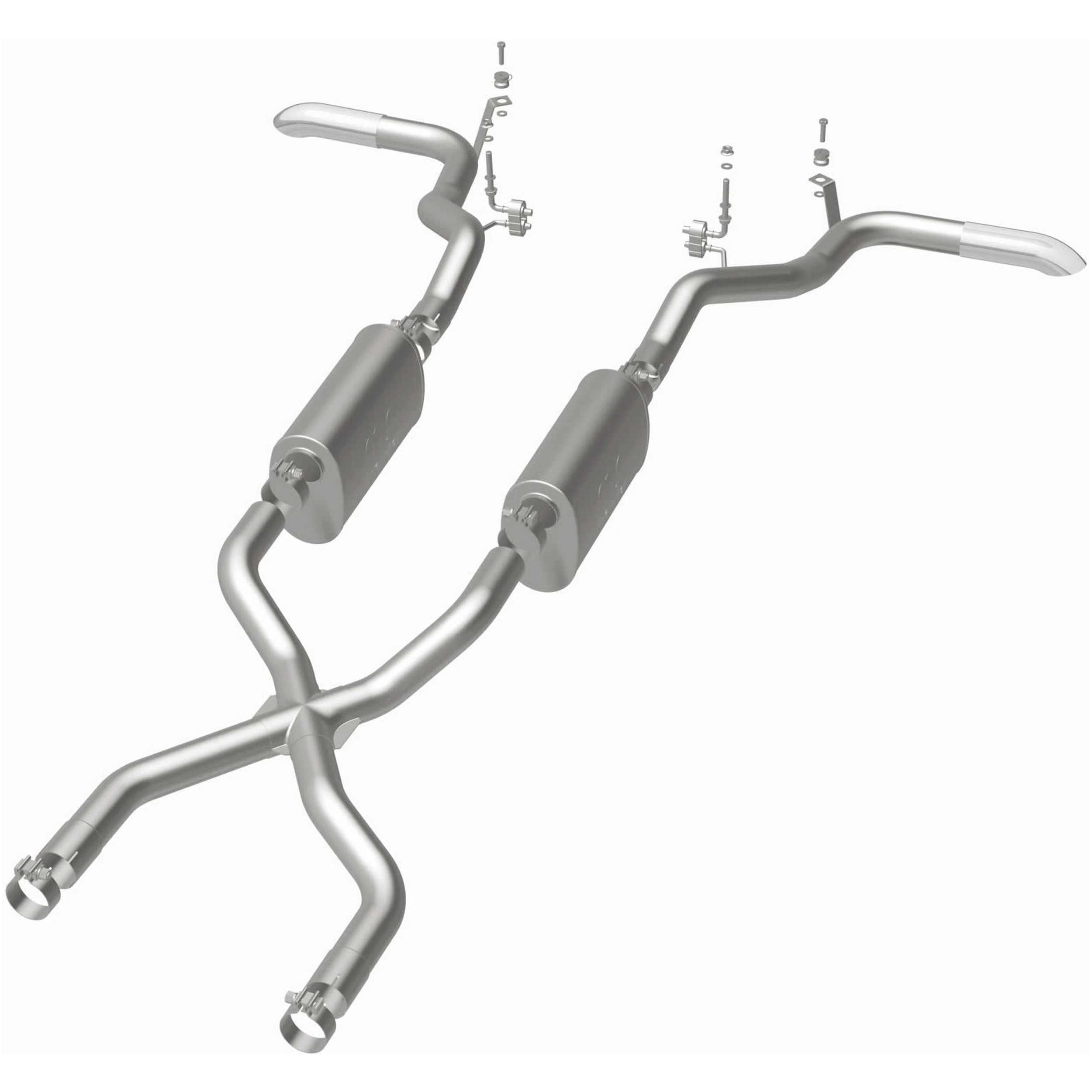 MagnaFlow Exhaust Products 66-77 Ford Bronco 5.0L Crossmember Back Exhaust MAG15344