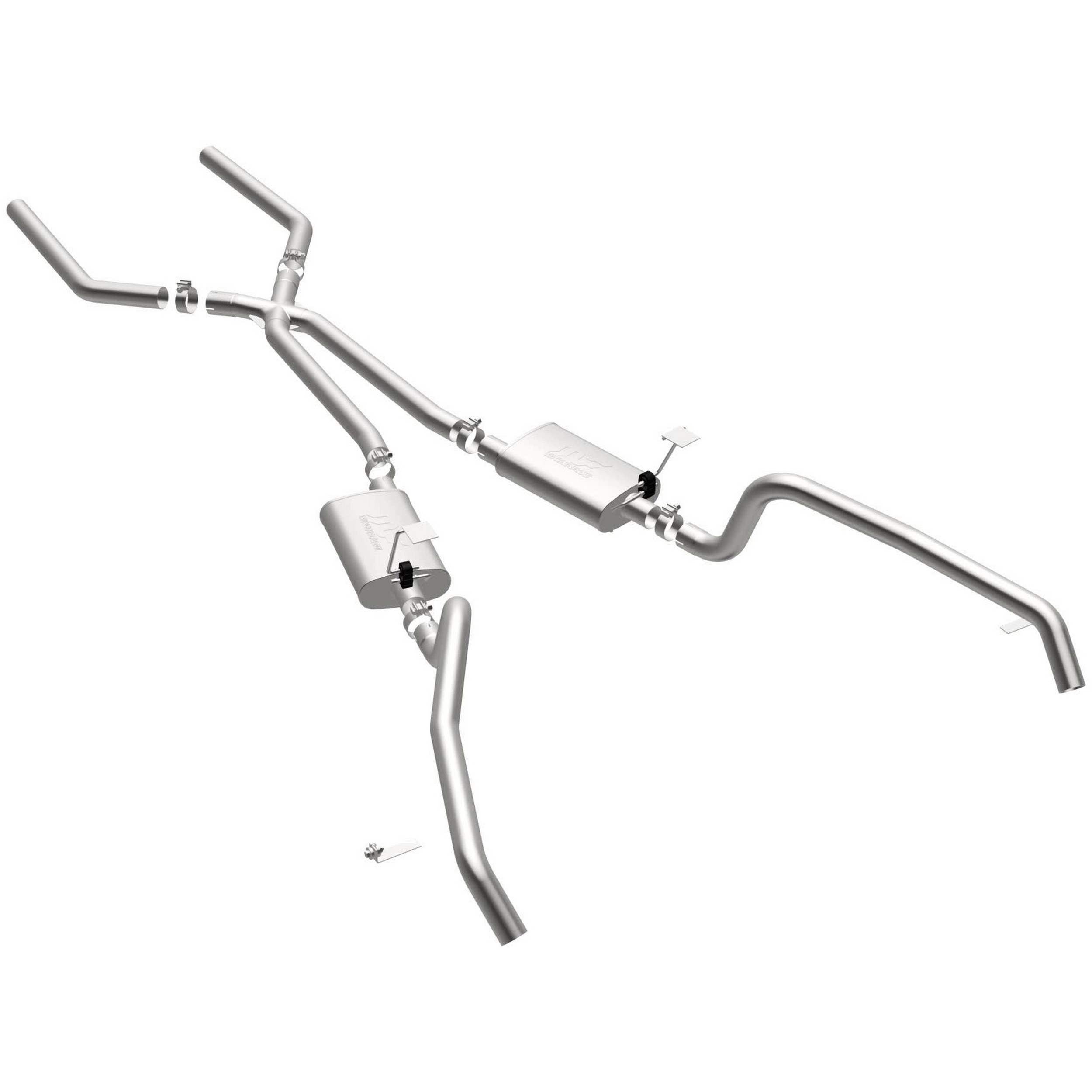 MagnaFlow Exhaust Products 67-69 GM F Body 2.5in Dual Exhaust System MAG15896