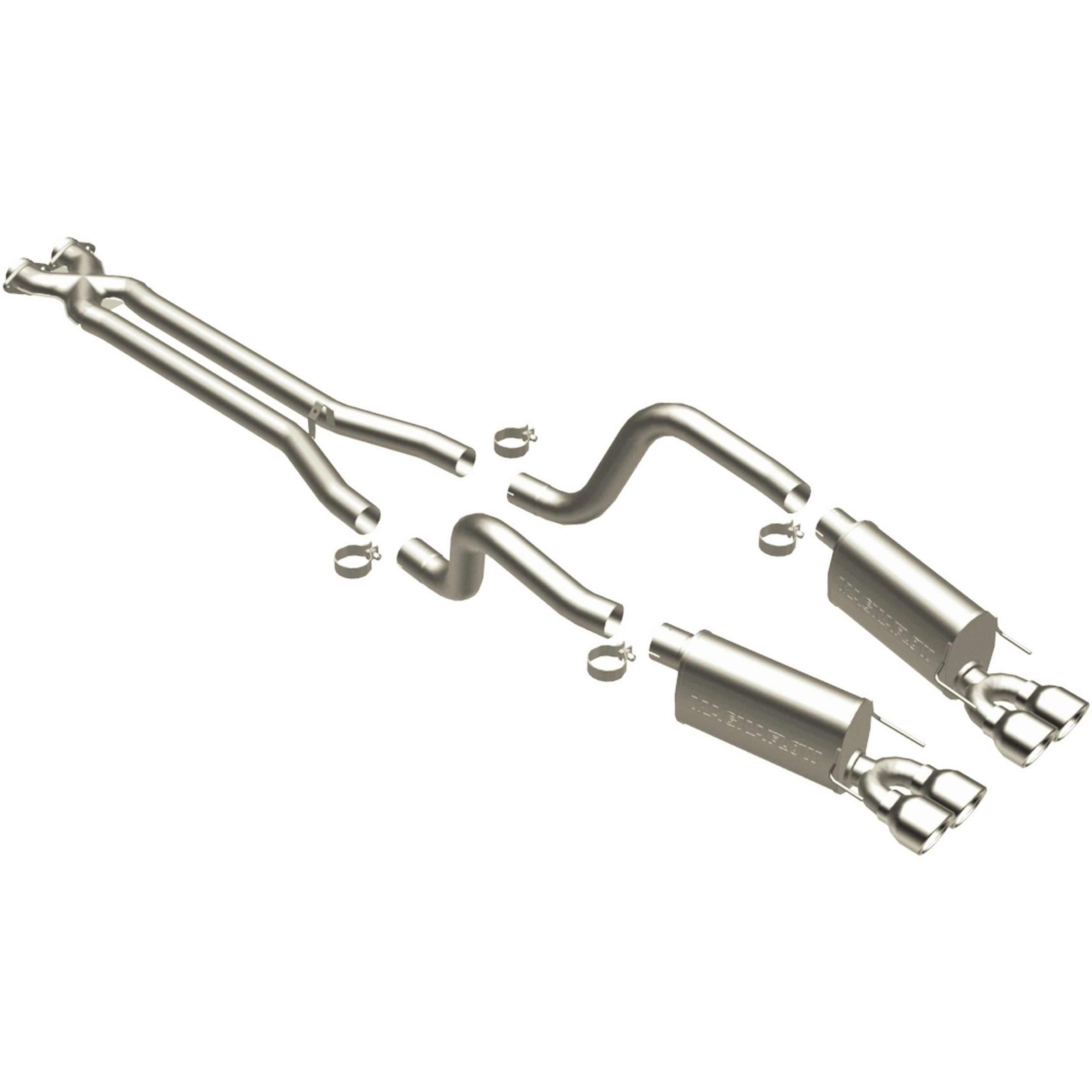 MagnaFlow Exhaust Products 06-13 Corvette 7.0L Cat Back Exhaust Kit MAG16495