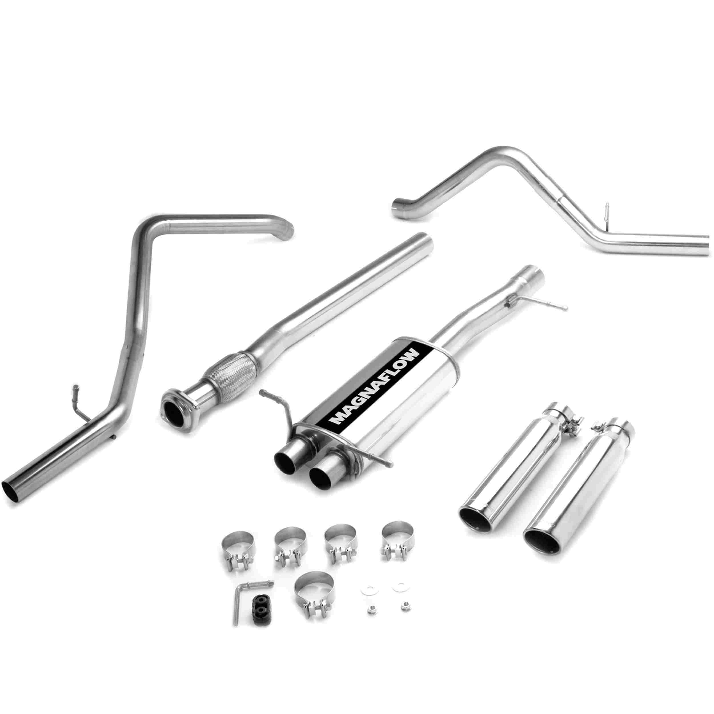 MagnaFlow Exhaust Products 07- GM 1500 P/U V8 Gas Cat Back Kit MAG16741