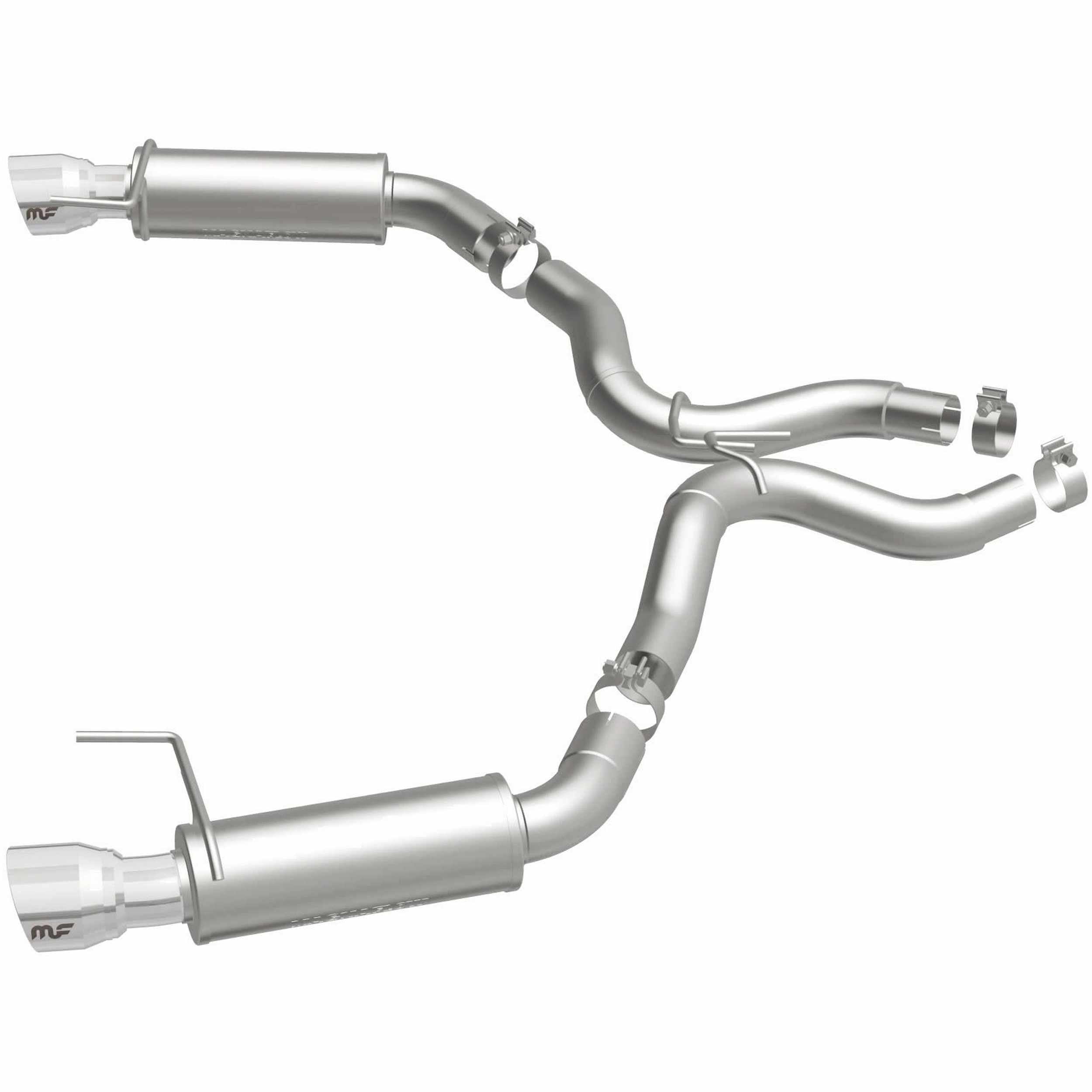 MagnaFlow Exhaust Products 15- Mustang 5.0L Axle Back Exhaust MAG19103