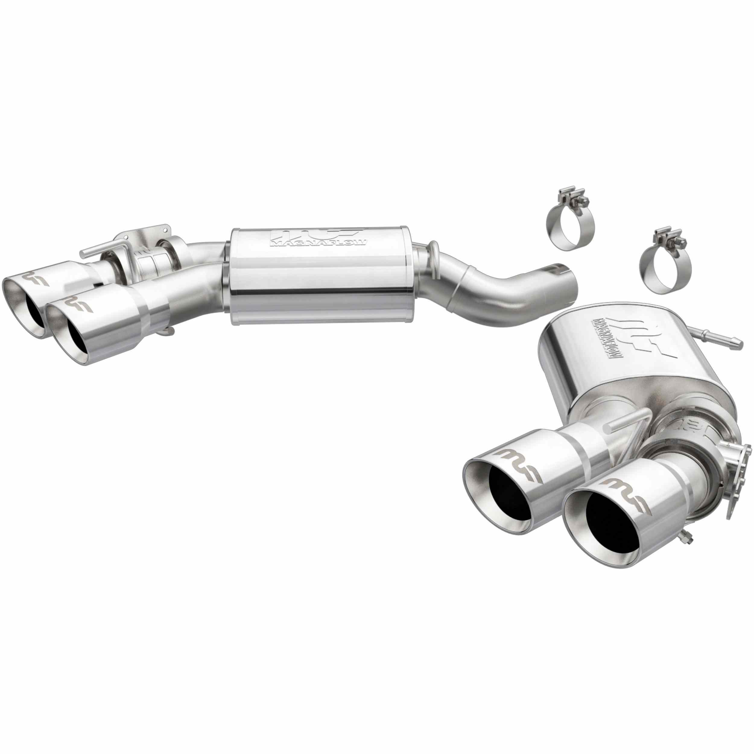 MagnaFlow Exhaust Products 16- Camaro 6.2L Axle Back Exhaust MAG19336
